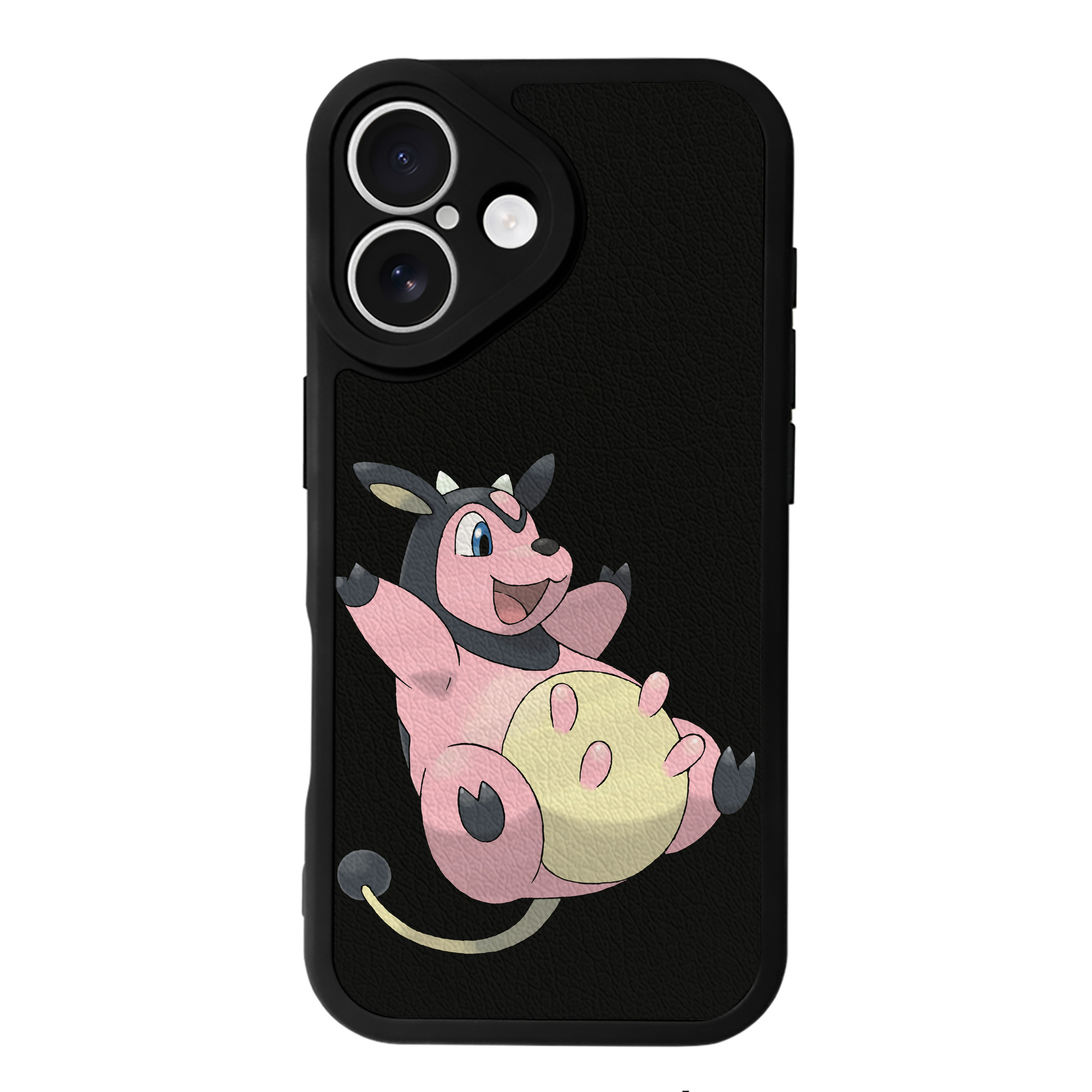 （画像用） ポケットモンスター Pokémon 【iPhone 16シリーズ対応】シリコンスマホケース（レザー調） 材質：シリコン